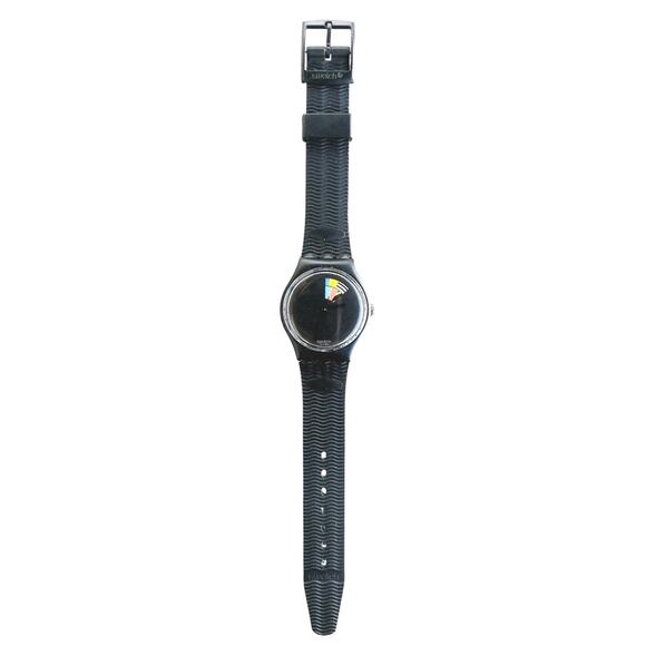 Swatch Watch COLOR WINDOW GB715 1989 Standard Gents Non Working variant Dummy - Picture 3 of 7